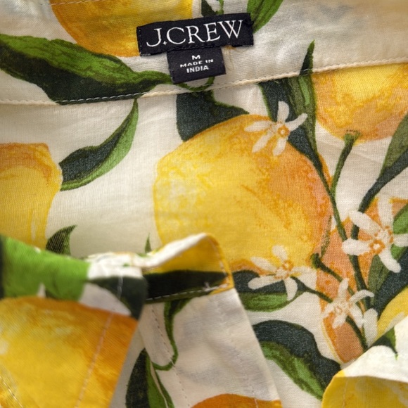 J. Crew Limoncello Print Shirt Dress - Picture 5 of 8